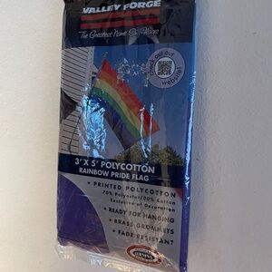 Rainbow Pride Flag with Brass Grommets